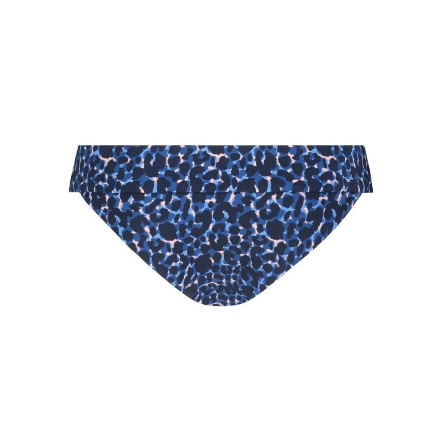 Dames Ten Cate Bikinislips | Tc Wow Dames Bikinislip Navy Leopard 1472