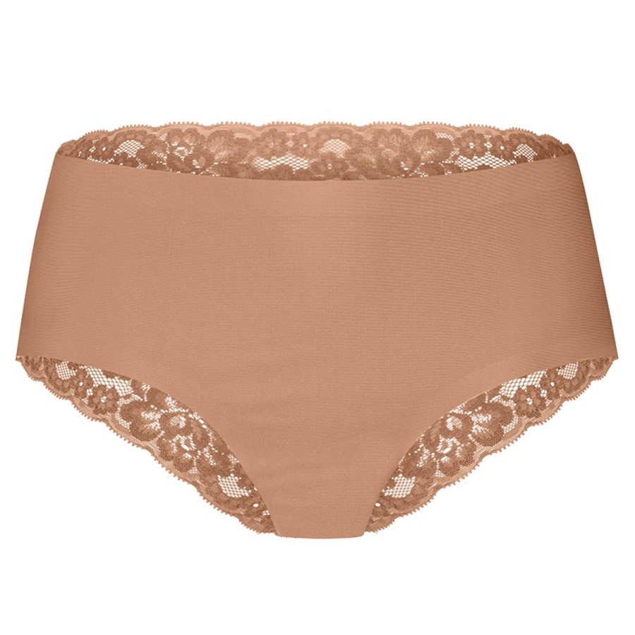 Dames Ten Cate Hipsters | Ten Cate Dames Secrets Lace Hipster Hazelnut 1534