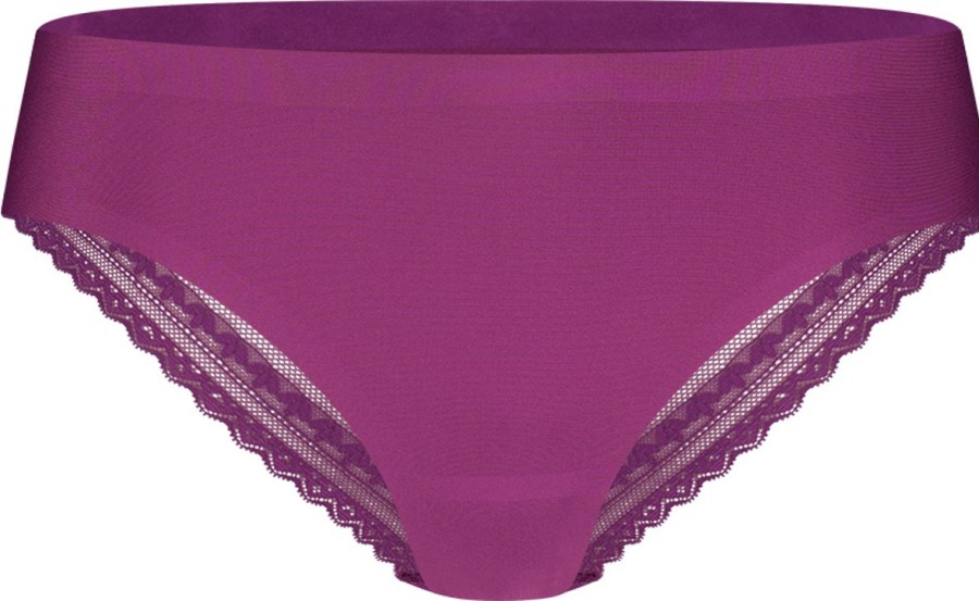 Dames Ten Cate Rio Slip | Ten Cate Dames Secrets Brazilian Lace Purple 1595