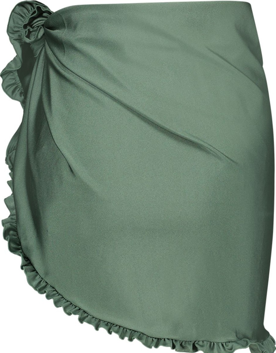 Dames Ten Cate Ten Cate Beach | Ten Cate Beach Dames Strandrok Green Sparkle 2373