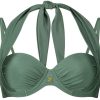 Dames Ten Cate Ten Cate Beach | Ten Cate Beach Dames Bikinitop Green Sparkle 2373