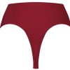 Dames Ten Cate Strings | Ten Cate Dames String High Waist Beet Red 5006