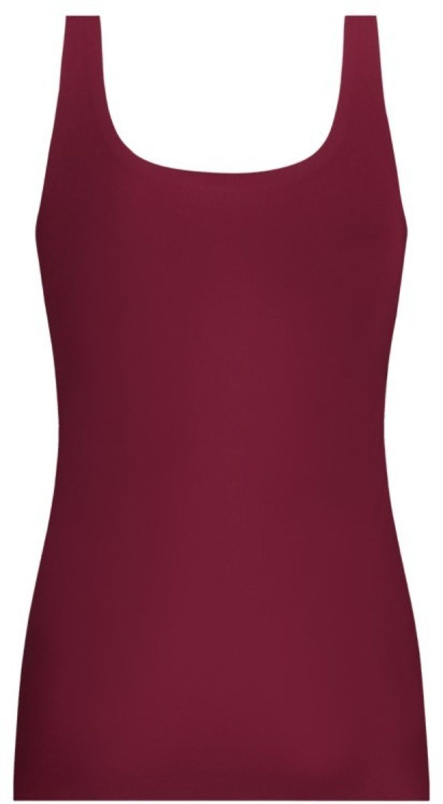 Dames Ten Cate Maxi Slip | Ten Cate Dames Secrets 2-Way Hemd Beet Red 5006