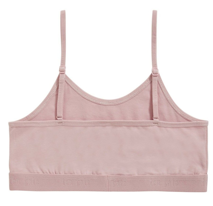 Meisjes Ten Cate Tiener Top | Ten Cate Meisjes Organic Cotton Stretch Top Ash Pink 1393