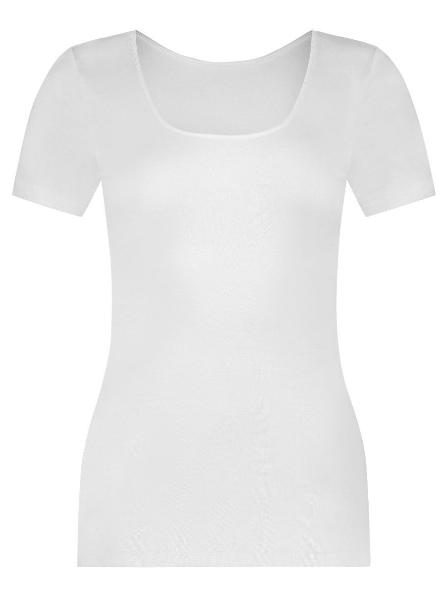 Dames Ten Cate Basic | Ten Cate Dames Basics T-Shirt Wit 001