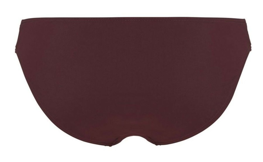 Dames Ten Cate Bikini'S | Tc Wow Dames Bikinislip Bordeauxrood 2096