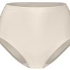 Dames Ten Cate Midi Slip | Ten Cate Dames Secrets High Leg Brief Almond 1552