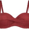 Dames Ten Cate Ten Cate Beach | Ten Cate Beach Dames Bikinitop Shiny Rouge 2372