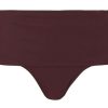 Dames Ten Cate Bikini'S | Tc Wow Dames Bikinislip Bordeauxrood 2096