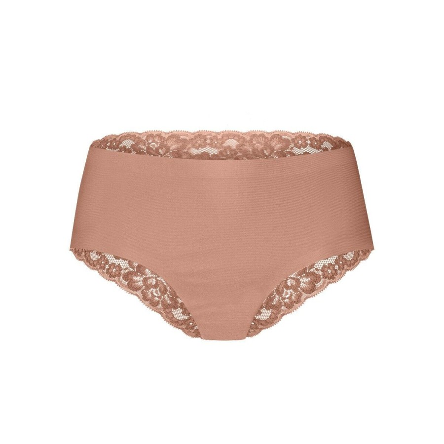 Dames Ten Cate Hipsters | Ten Cate Dames Secrets Lace Hipster Pink Nut 1533