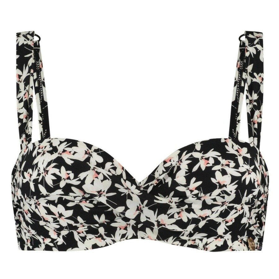 Dames Ten Cate Bikinitops | Tc Wow Dames Bikinitop Chic Florals 1470