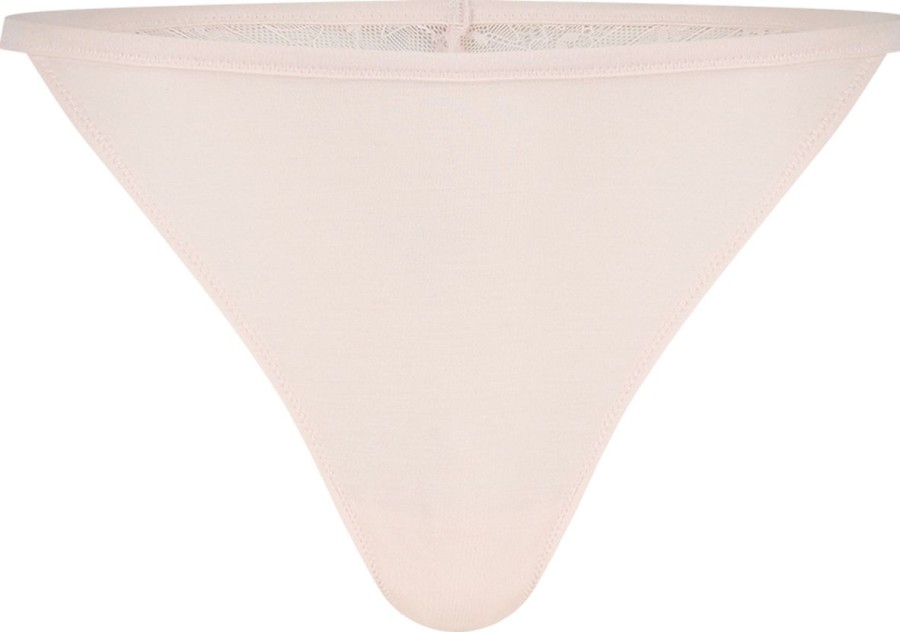 Dames Ten Cate Strings | Ten Cate Dames Secrets Special String Lace Soft Pink 1604