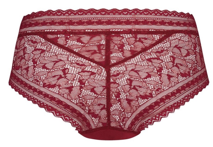 Dames Ten Cate Hipsters | Ten Cate Dames Hipster Lace Beet Red 5006