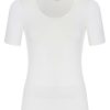 Dames Ten Cate Shirt Met Korte Mouwen | Ten Cate Dames Thermo Lace T-Shirt Snow White 015