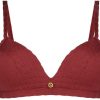 Dames Ten Cate Ten Cate Beach | Ten Cate Beach Dames Bikinitop Shiny Rouge 2372