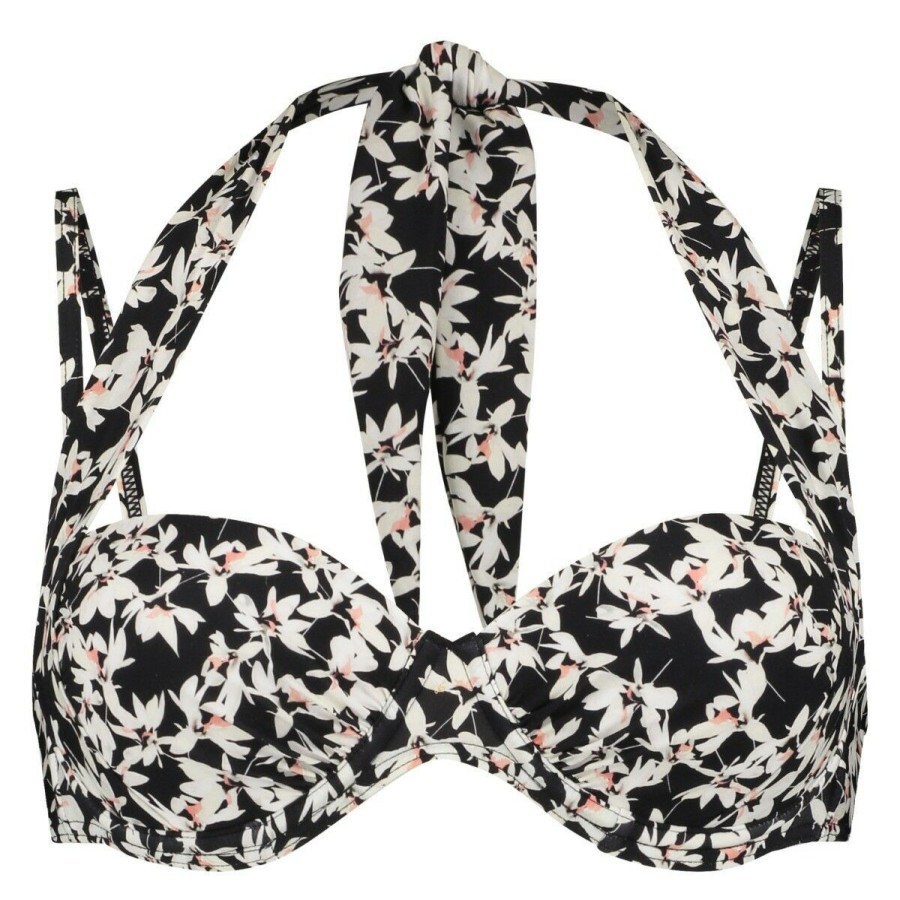 Dames Ten Cate Bikinitops | Tc Wow Dames Bikinitop Chic Florals 1470