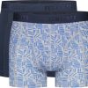 Heren Ten Cate Boxershorts | Ten Cate Heren 2-Pack Basic Short Fun Graphics 3214