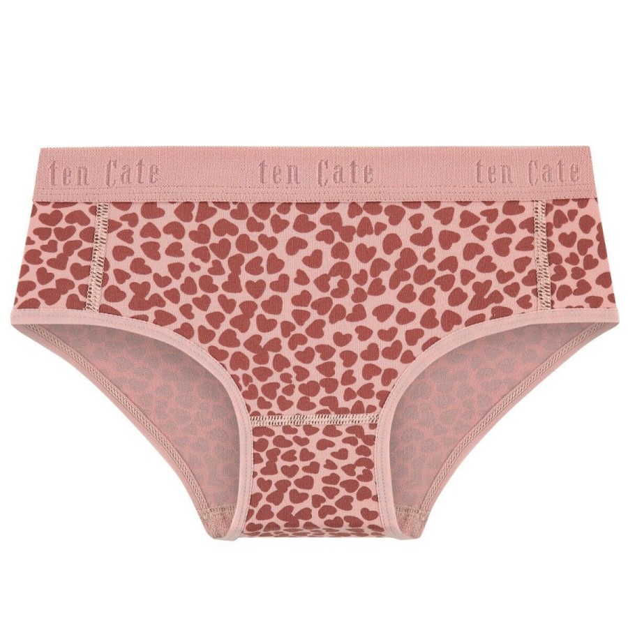 Meisjes Ten Cate Hipsters | Ten Cate Meisjes Organic Cotton Stretch Hipster Roze 1504