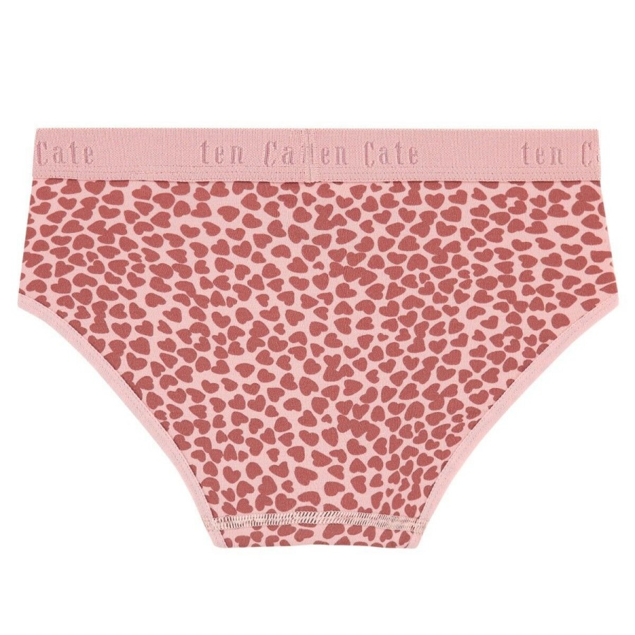 Meisjes Ten Cate Hipsters | Ten Cate Meisjes Organic Cotton Stretch Hipster Roze 1504