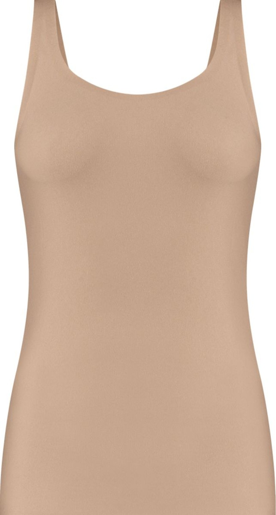 Dames Ten Cate Hemd Met Brede Bandjes | Ten Cate Dames Secrets Cotton Top 2-Way Walnut 1532