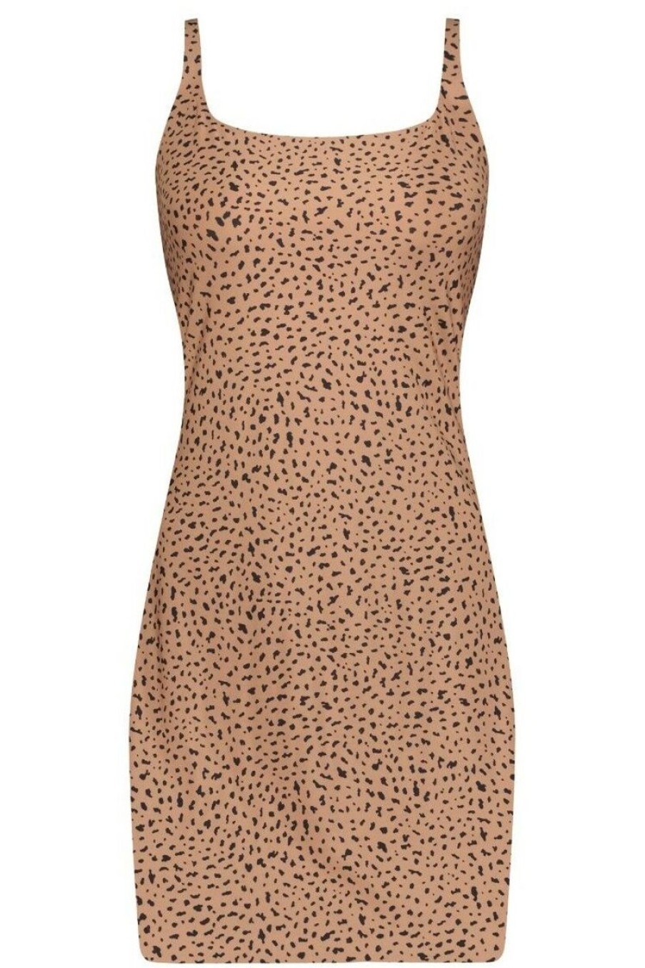 Dames Ten Cate Onderjurken | Ten Cate Dames Secrets Slipdress Wild Nuts 1536