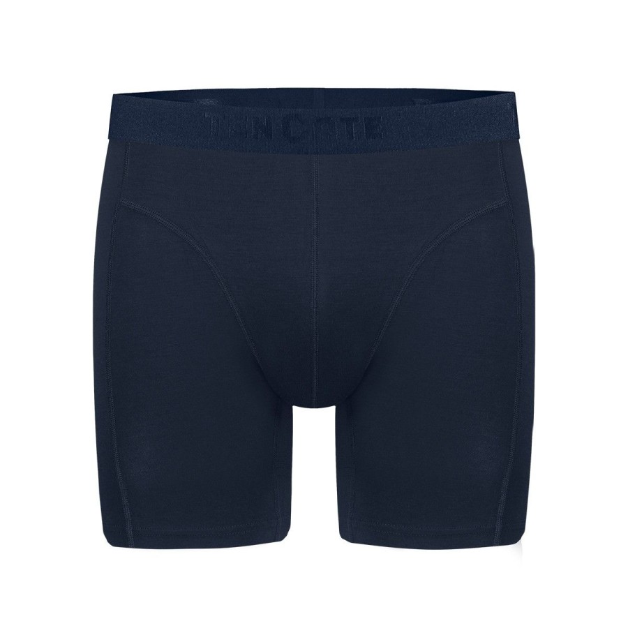 Heren Ten Cate Short Met Lange Pijpjes | Ten Cate Heren Basics Men Long Shorts 2 Pack Navy 159