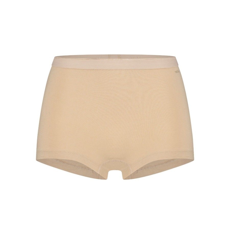 Dames Ten Cate Short | Ten Cate Dames Basics 4-Pack Short Beige 029