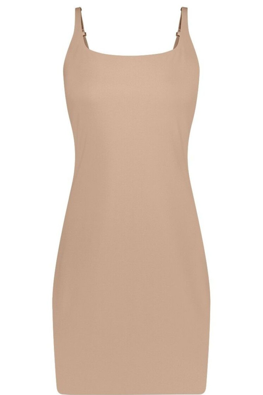 Dames Ten Cate Onderjurken | Ten Cate Dames Secrets Slipdress Walnut 1532