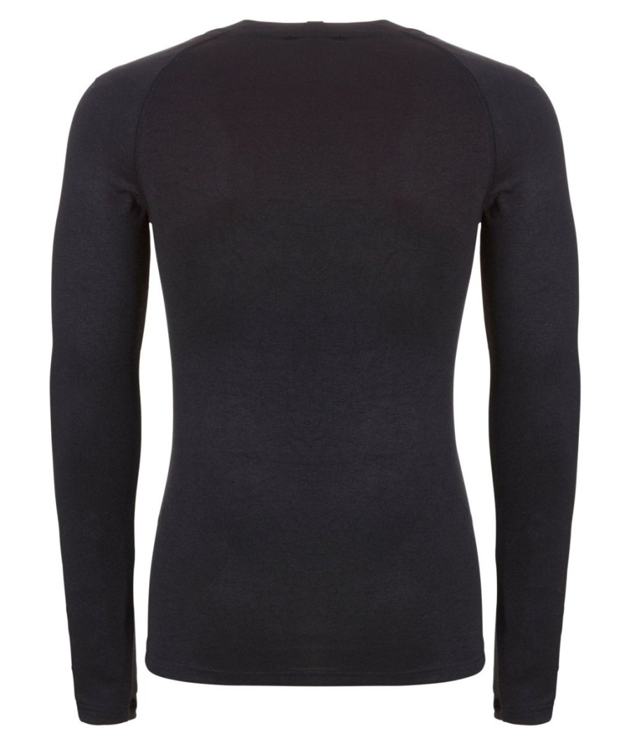 Heren Ten Cate Shirt Met Lange Mouwen | Ten Cate Heren Thermo Longsleeve Zwart 090