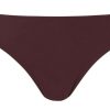 Dames Ten Cate Bikini'S | Tc Wow Dames Bikinislip Bordeauxrood 2096