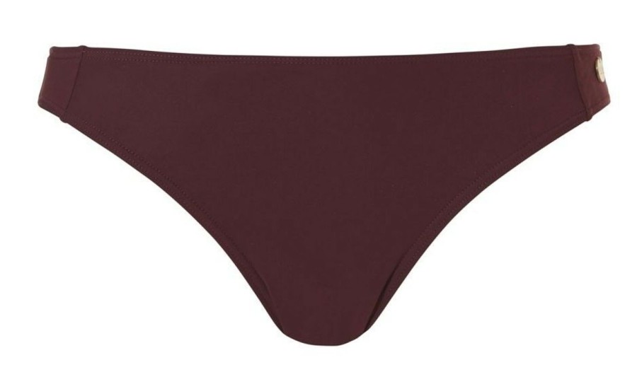 Dames Ten Cate Bikini'S | Tc Wow Dames Bikinislip Bordeauxrood 2096