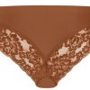 Dames Ten Cate Rio Slip | Ten Cate Dames Secrets Brazilian Lace Pecan 1553