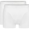 Heren Ten Cate Boxershorts | Ten Cate Heren Basics 2-Pack Shorty Wit 001