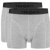 Heren Ten Cate Boxershorts | Ten Cate Heren Basics 2-Pack Boxershort Grijs 955