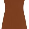 Dames Ten Cate Onderjurken | Ten Cate Dames Secrets Slipdress Pecan 1553