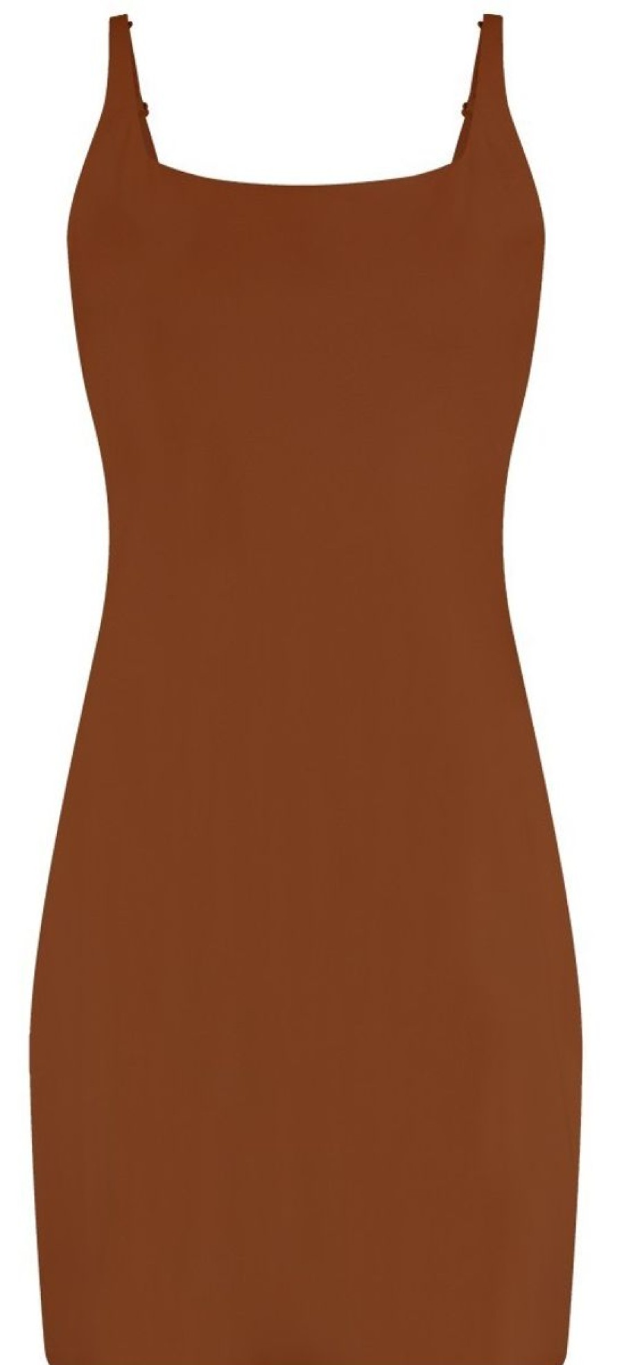 Dames Ten Cate Onderjurken | Ten Cate Dames Secrets Slipdress Pecan 1553