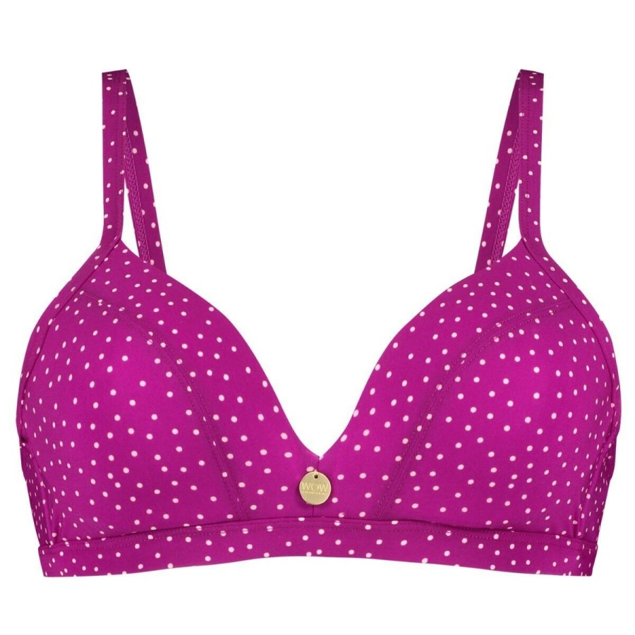 Dames Ten Cate Bikinitops | Tc Wow Dames Bikinitop Berry Dots 1469