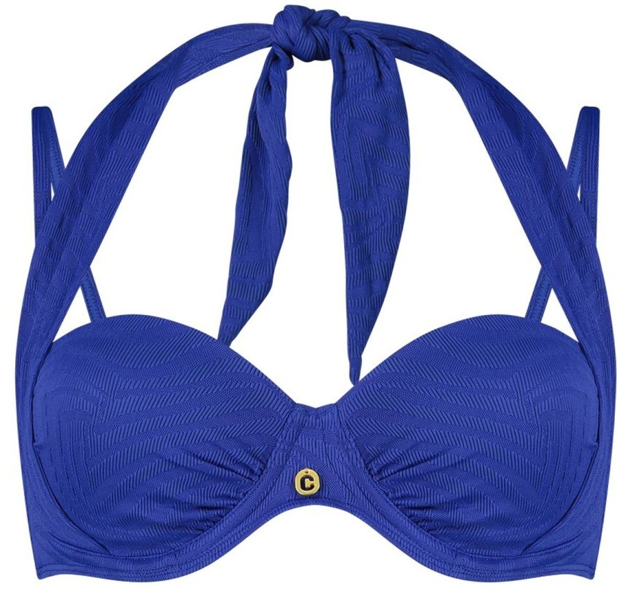 Dames Ten Cate Ten Cate Beach | Ten Cate Beach Dames Bikinitop Blue Waves 2360