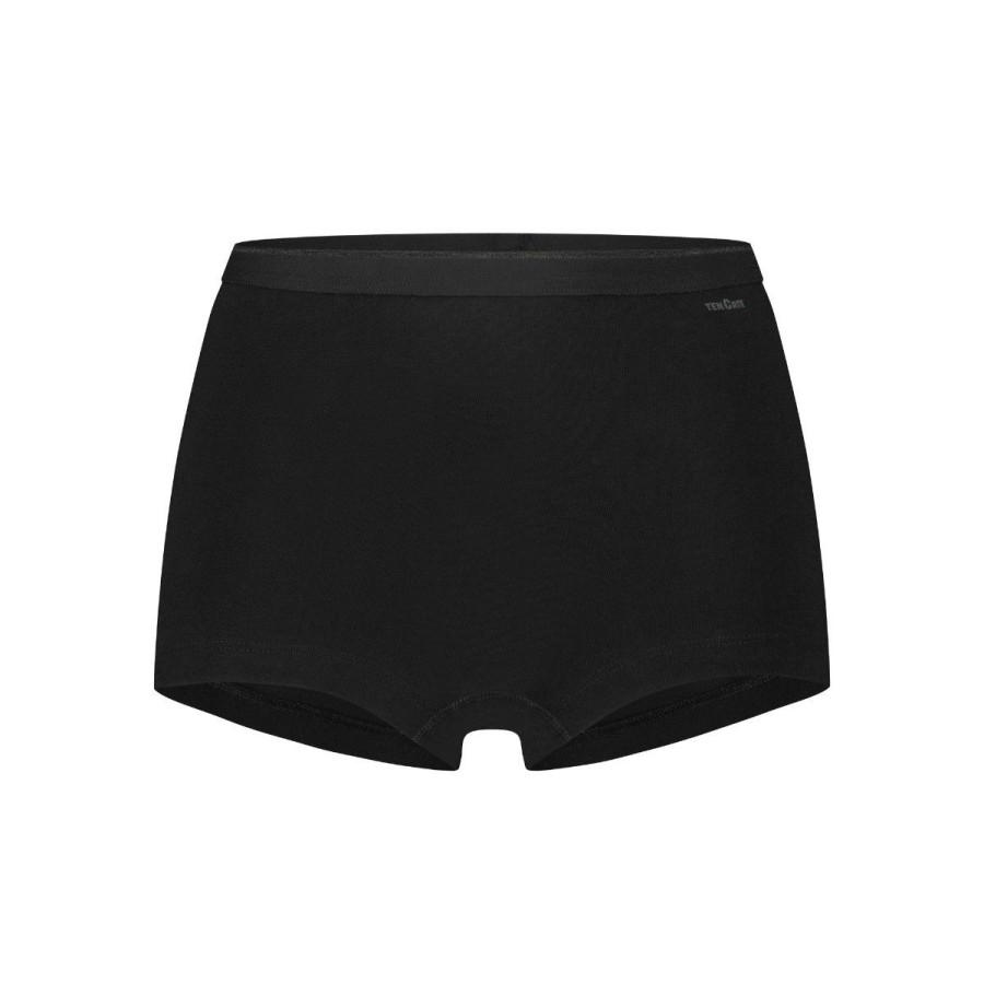 Dames Ten Cate Short | Ten Cate Dames Basics 4Pack Short Zwart 090