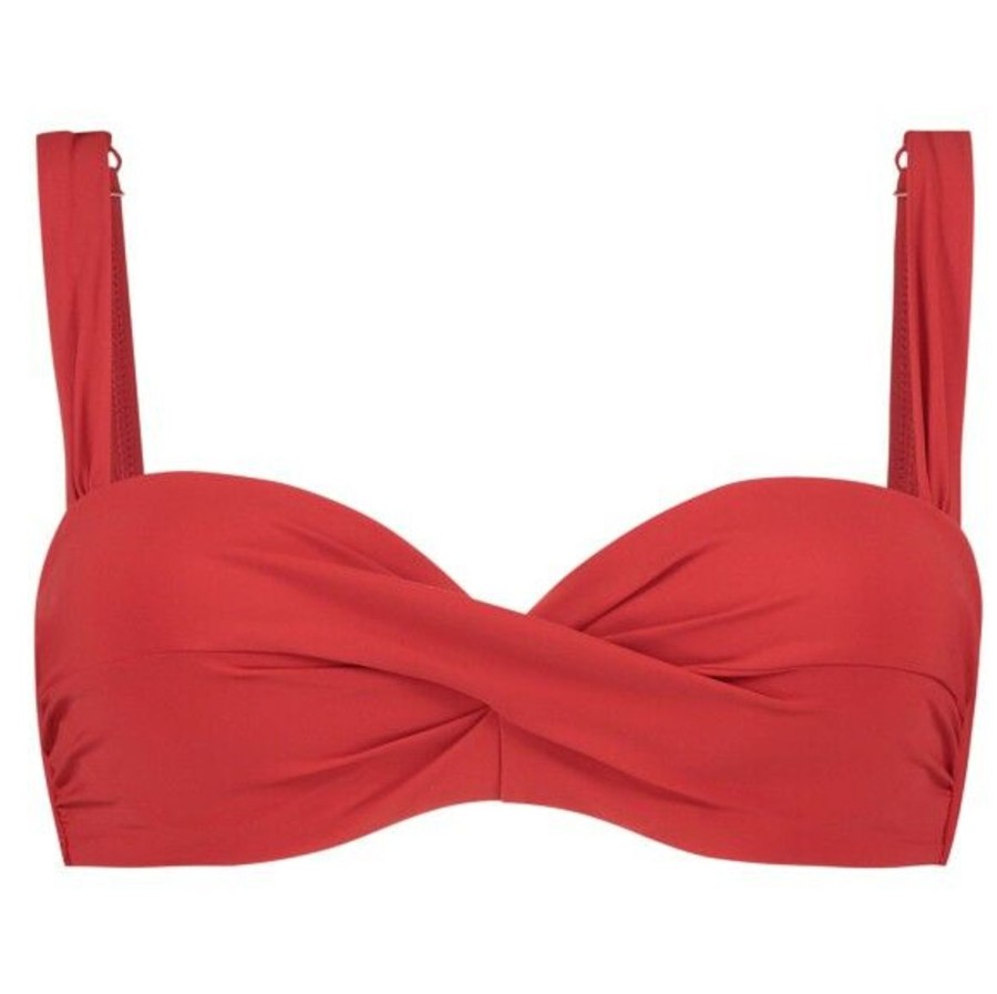 Dames Ten Cate Bikini'S | Tc Wow Dames Bikinitop Sunset Red 1465