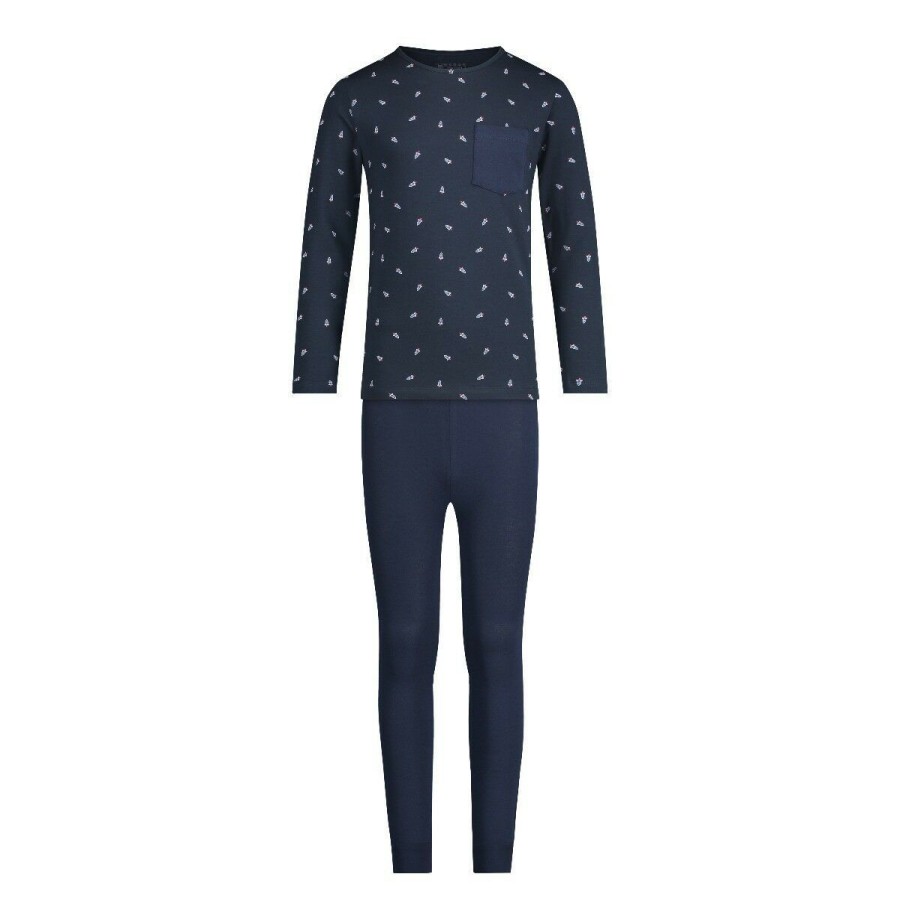 Jongens Ten Cate | Ten Cate Jongens Seasonal Pyjama Rocket 3180