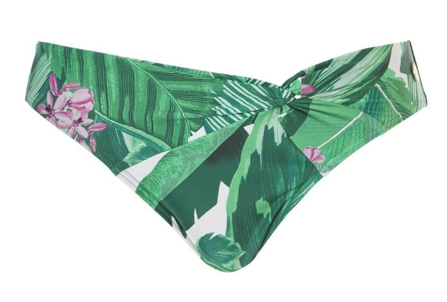 Dames Ten Cate Bikinislips | Tc Wow Dames Bikinislip Leaves Leaves