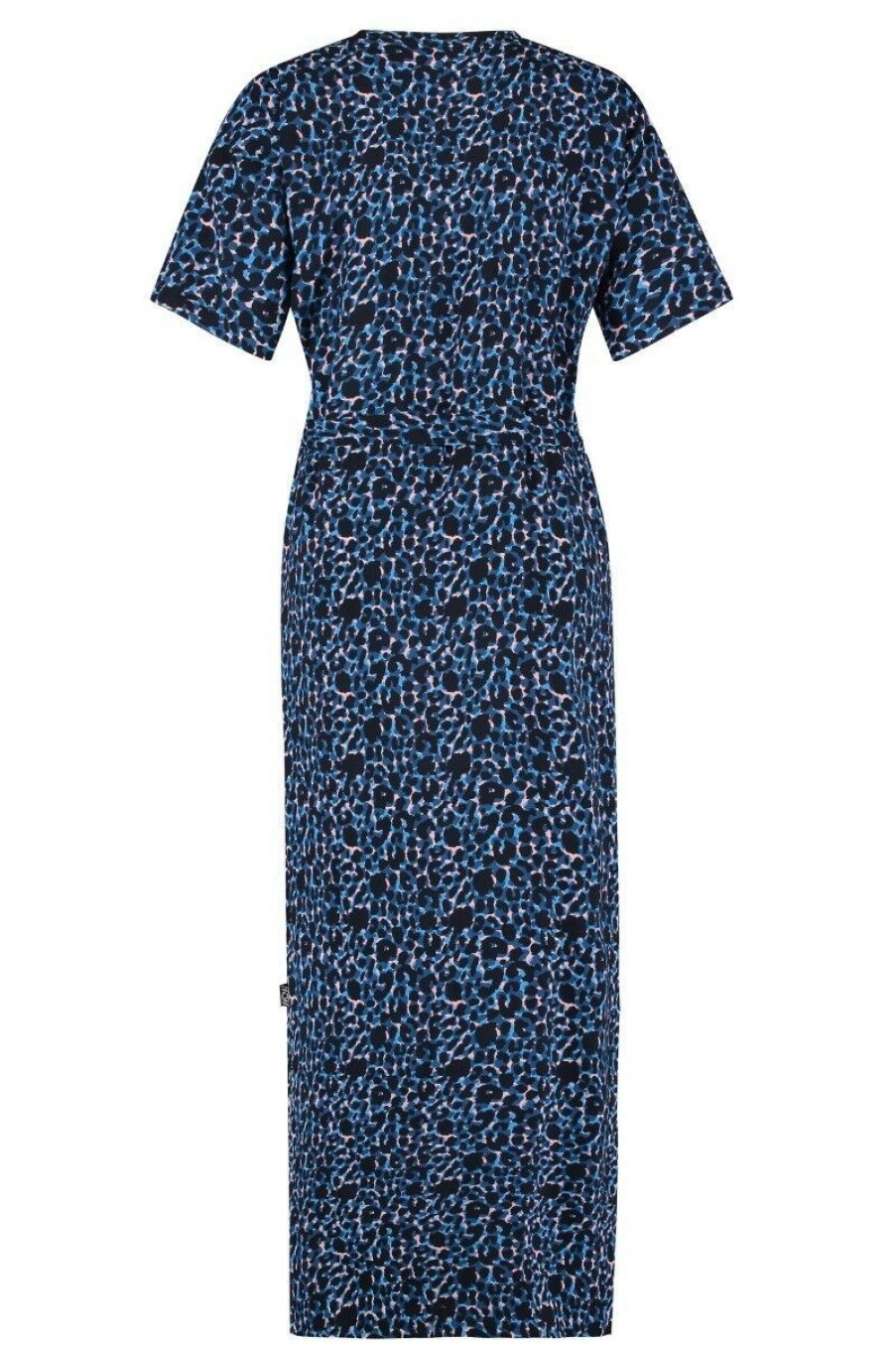 Dames Ten Cate Strandkleding | Tc Wow Dames Wrap Dress Navy Leopard 1472