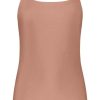 Dames Ten Cate Hemd Met Smalle Bandjes | Ten Cate Dames Secrets Spaghetti Top Pink Nut 1533