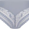 Dames Ten Cate Rio Slip | Ten Cate Dames Secrets Brazilian Lace Dove Blue 1593