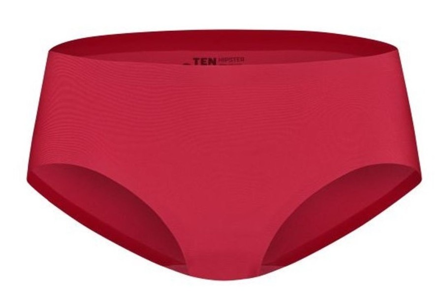 Dames Ten Cate Hipsters | Ten Cate Dames Secrets Hipster Naadloos Rood 634