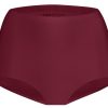 Dames Ten Cate Maxi Slip | Ten Cate Dames Secrets High Waist Beet Red 5006