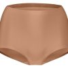 Dames Ten Cate Maxi Slip | Ten Cate Dames Secrets High Waist Brief Hazelnut 1534