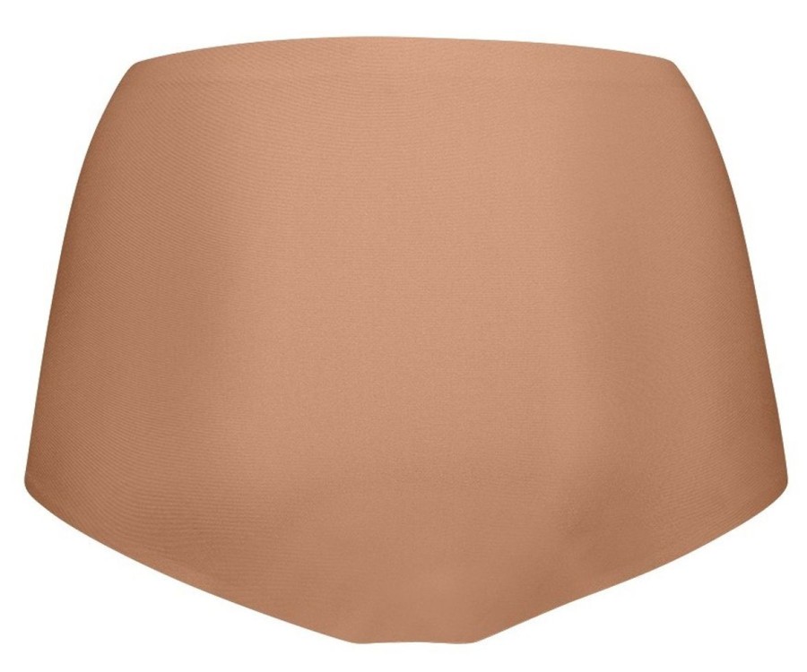 Dames Ten Cate Maxi Slip | Ten Cate Dames Secrets High Waist Brief Hazelnut 1534