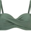 Dames Ten Cate Ten Cate Beach | Ten Cate Beach Dames Bikinitop Green Sparkle 2373